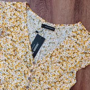 SUNDAE MUSE YELLOW SUNDRESS